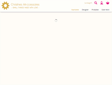 Tablet Screenshot of christines-art-ccessoires.com